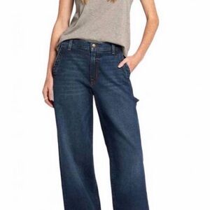 Current/Elliott The Painter Wide Leg Jeans in Zenith Wash 29